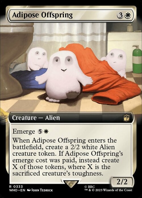 Adipose Offspring Card Front