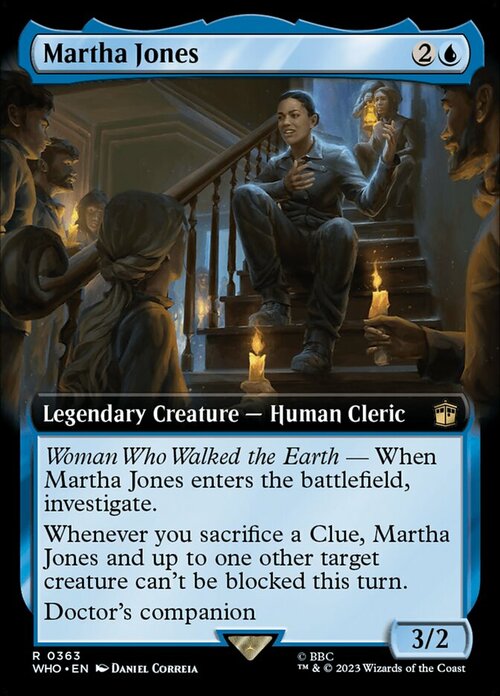 Martha Jones Card Front