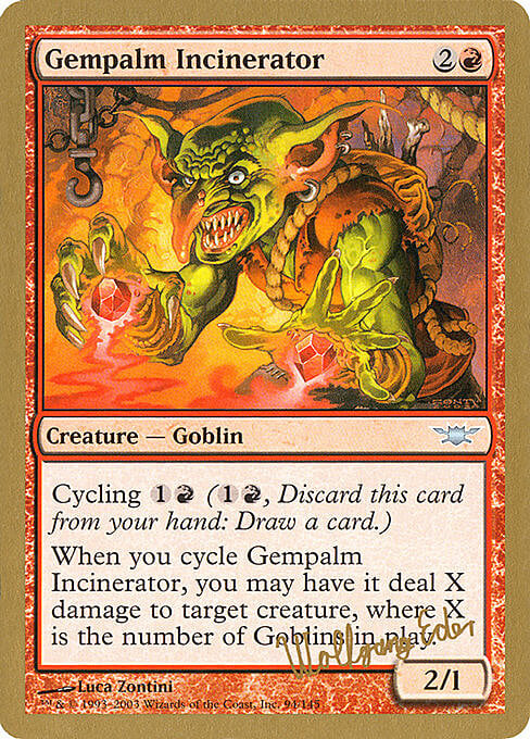 Gempalm Incinerator Card Front