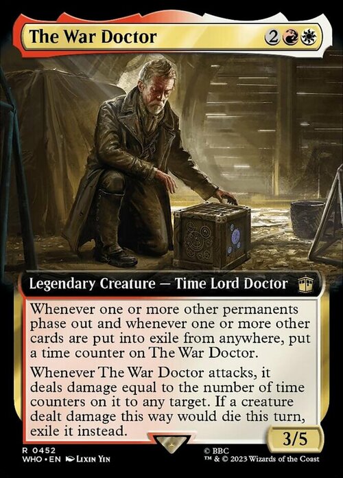 The War Doctor Card Front