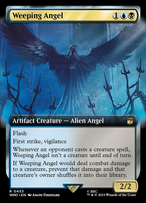 Weeping Angel Card Front