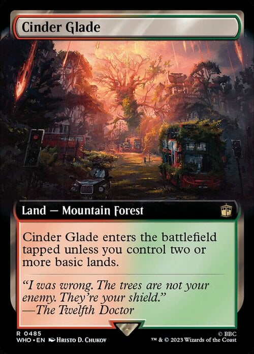 Cinder Glade Card Front