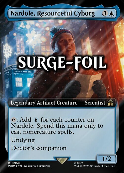 Nardole, Resourceful Cyborg Card Front