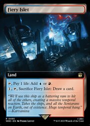 Fiery Islet · Extended Art  495