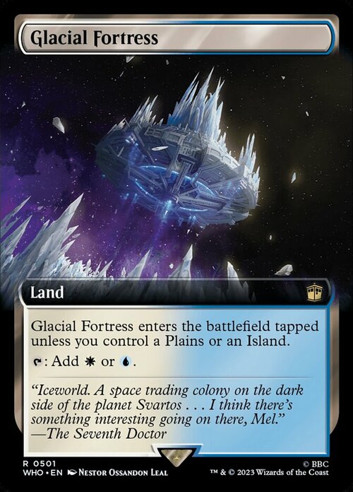 Glacial Fortress Card Front