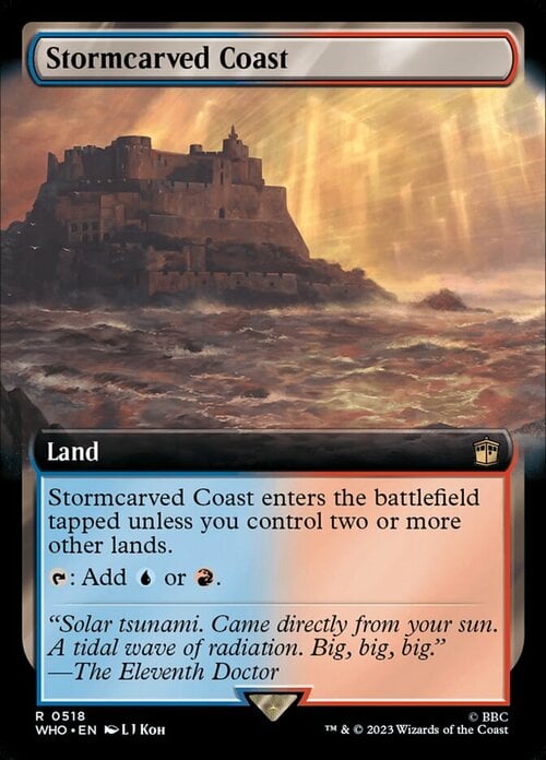 Stormcarved Coast Card Front