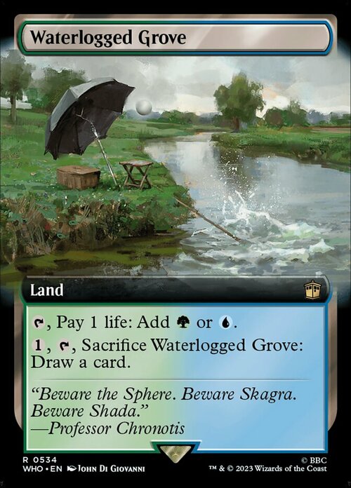 Waterlogged Grove Card Front