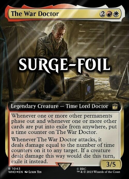 The War Doctor Card Front