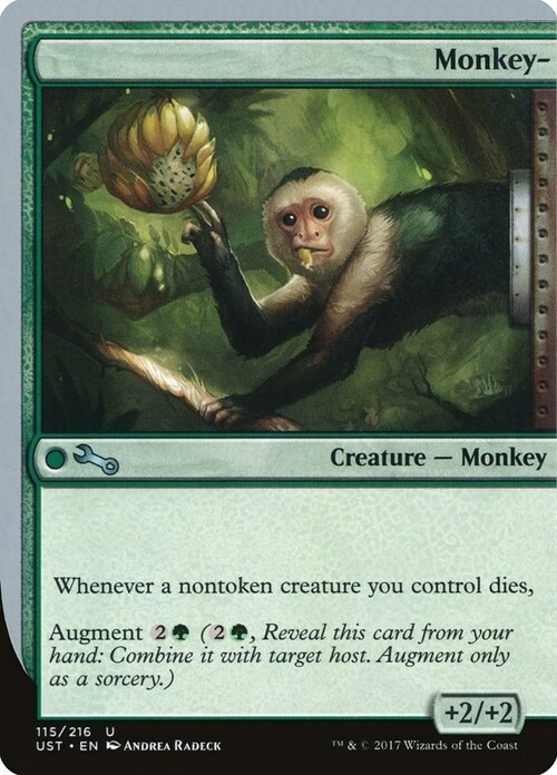 Monkey- Card Front