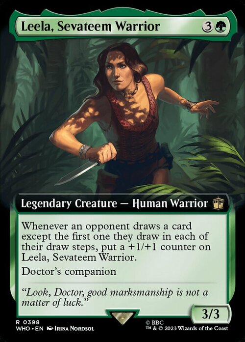 Leela, Sevateem Warrior Card Front