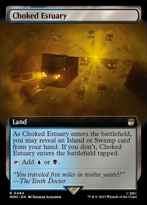 Choked Estuary Card Front