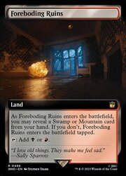 Foreboding Ruins · Extended Art 496