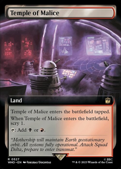 Temple of Malice Card Front
