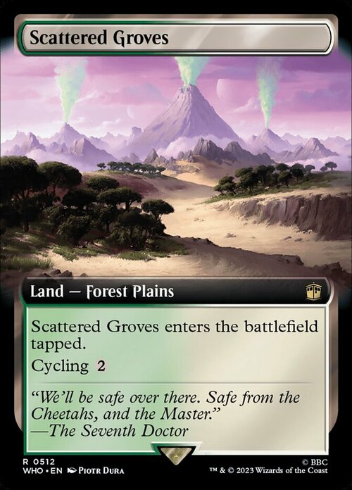 Scattered Groves Card Front