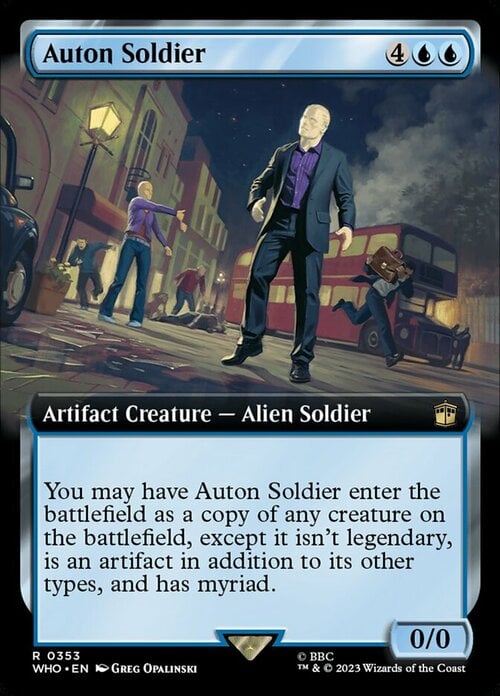 Auton Soldier Card Front