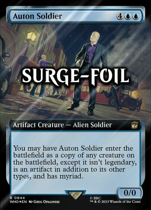 Auton Soldier Card Front