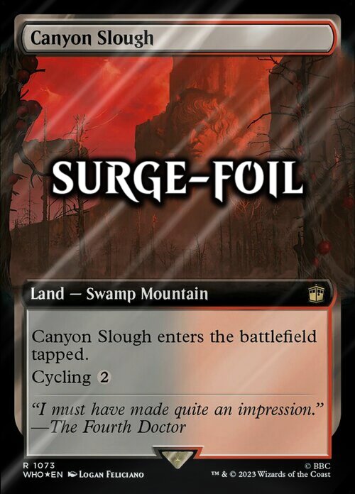 Canyon Slough Card Front