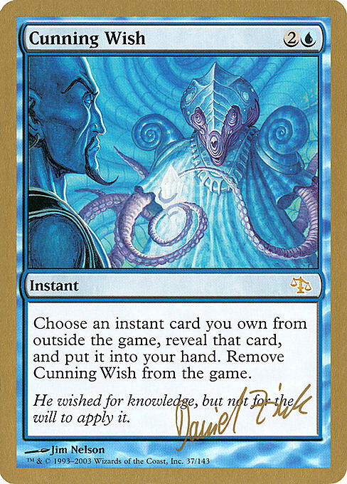 Cunning Wish Card Front