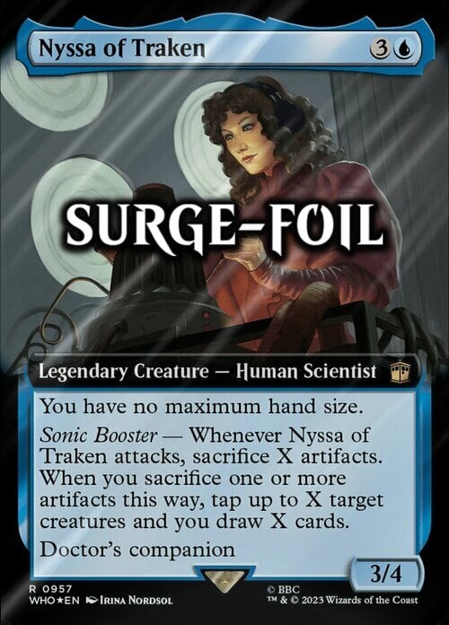 Nyssa of Traken Card Front