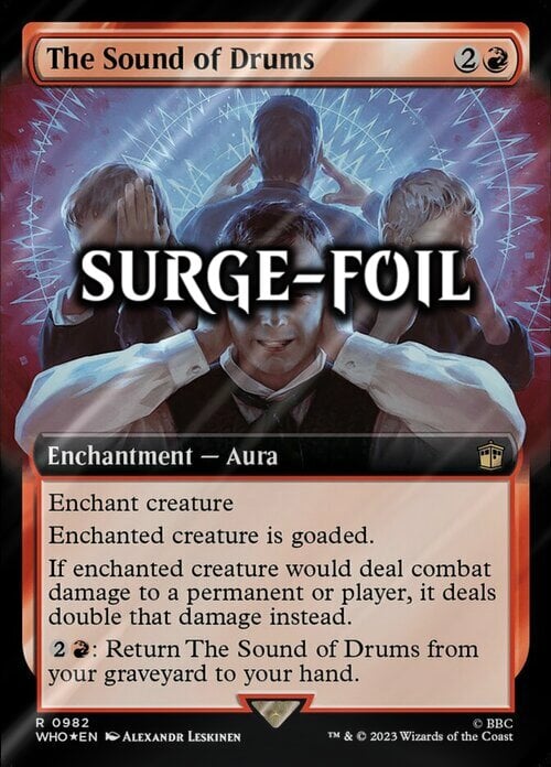 The Sound of Drums Card Front