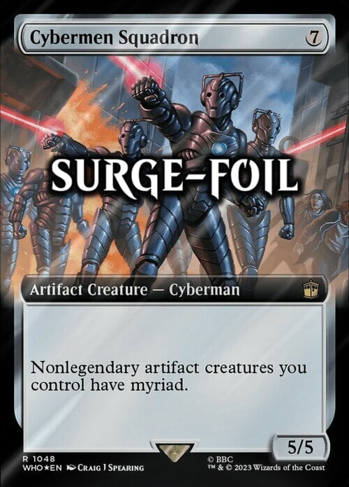 Cybermen Squadron Card Front