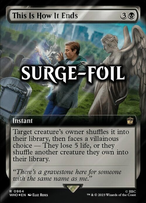 This Is How It Ends Card Front