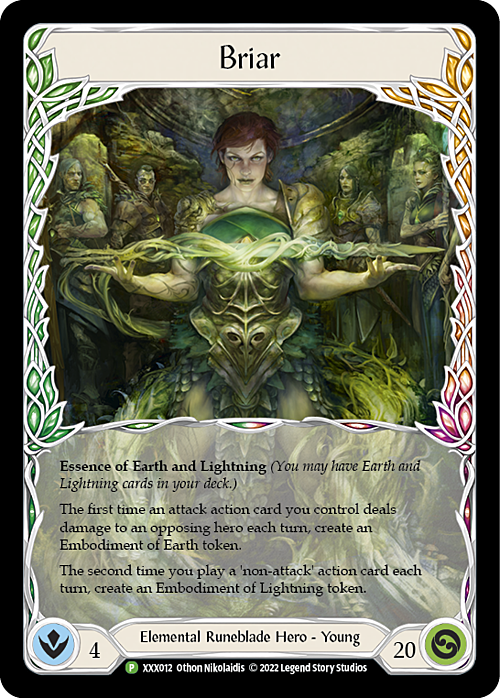 Briar // Briar, Warden of Thorns Card Front