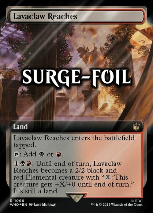 Alture di Graffio di Lava Card Front