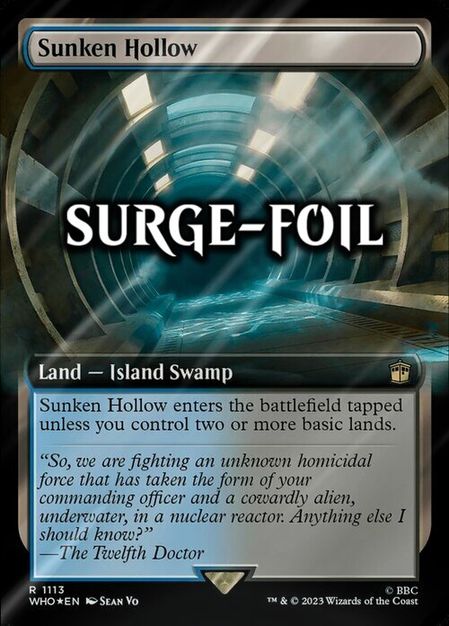 Magic: The Gathering - Sunken Hollow (Conca Infossata) - Battle For Zendikar (BFZ) - Carta Singola R