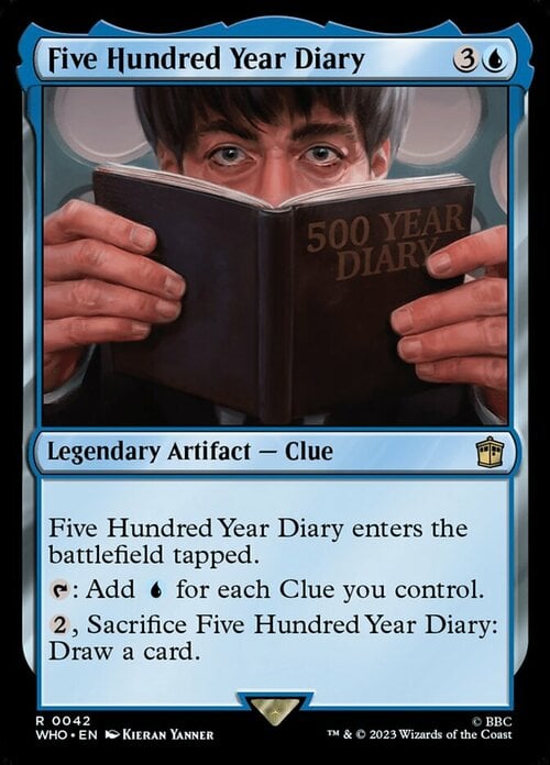 Five Hundred Year Diary Frente