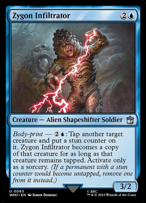Zygon Infiltrator Card Front