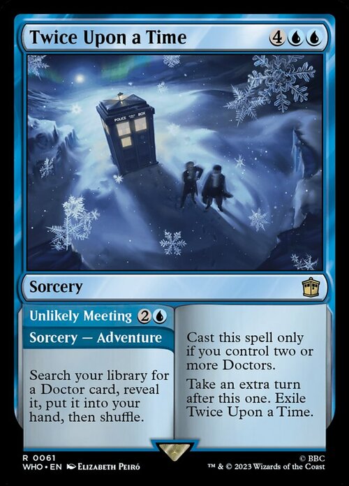 Twice Upon a Time Card Front