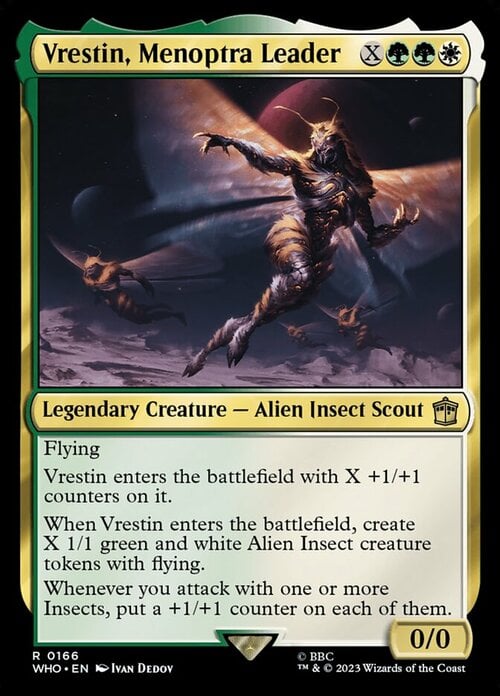 Vrestin, Menoptra Leader Card Front