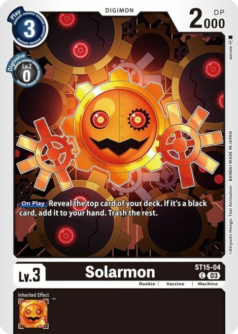 Solarmon Card Front