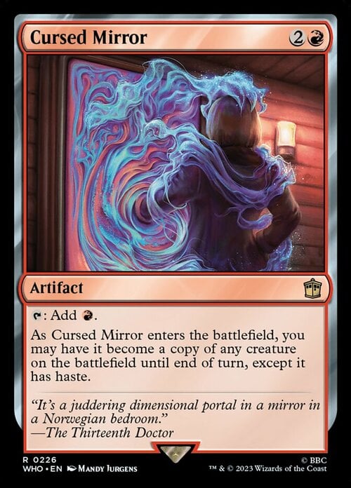 Cursed Mirror Card Front