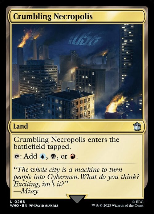 Necropoli in Sfacelo Card Front