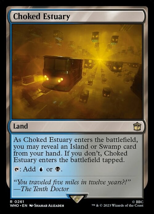 Choked Estuary Card Front