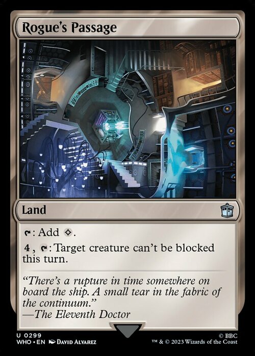 Rogue's Passage Card Front