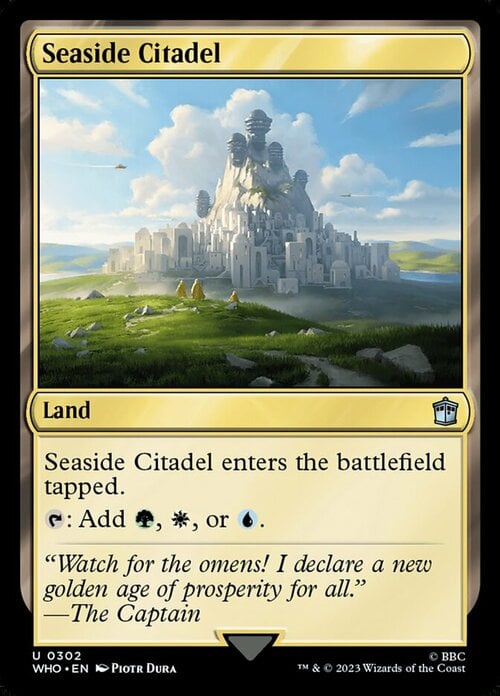 Seaside Citadel Card Front
