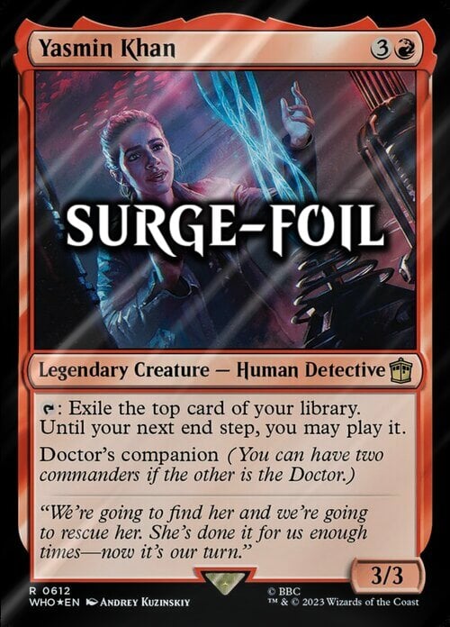 Yasmin Khan Card Front