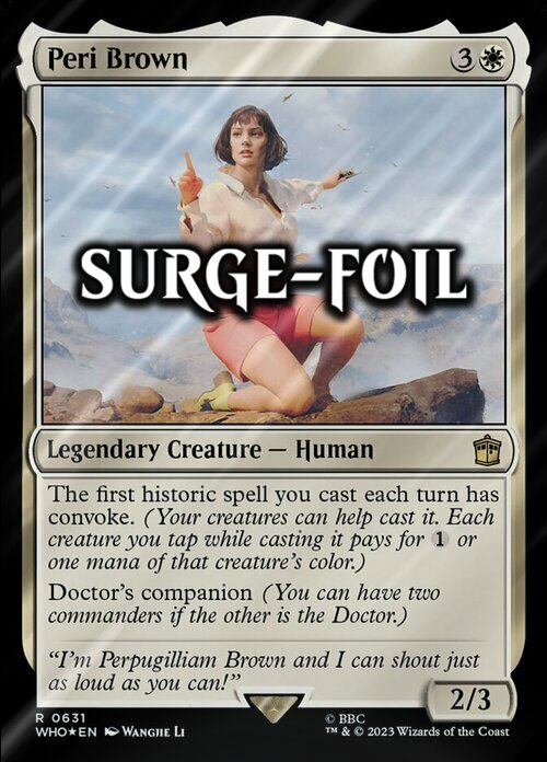 Peri Brown Card Front