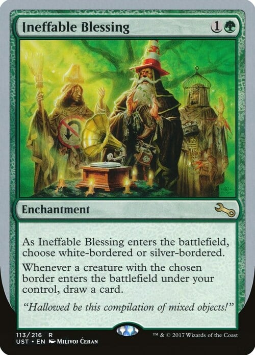 Ineffable Blessing Card Front