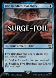 Five Hundred Year Diary · Surge Foil 647