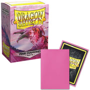 100 Dragon Shield Sleeves - Matte Pink Diamond