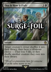 This Is How It Ends · Surge Foil 675