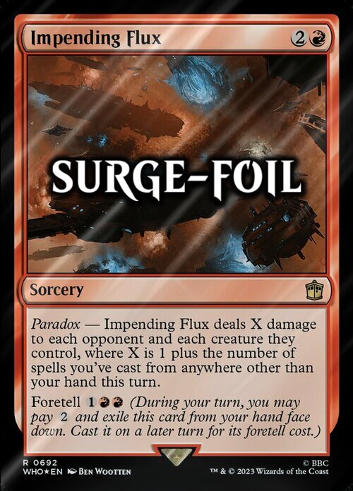 Impending Flux Card Front