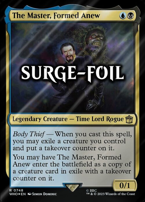 The Master, Formed Anew Card Front