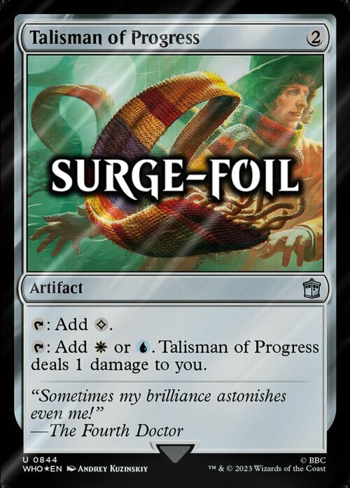 Talisman of Progress Card Front