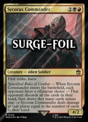 Sycorax Commander · Surge Foil 766