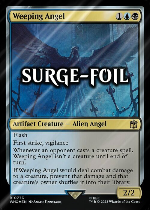 Weeping Angel Card Front